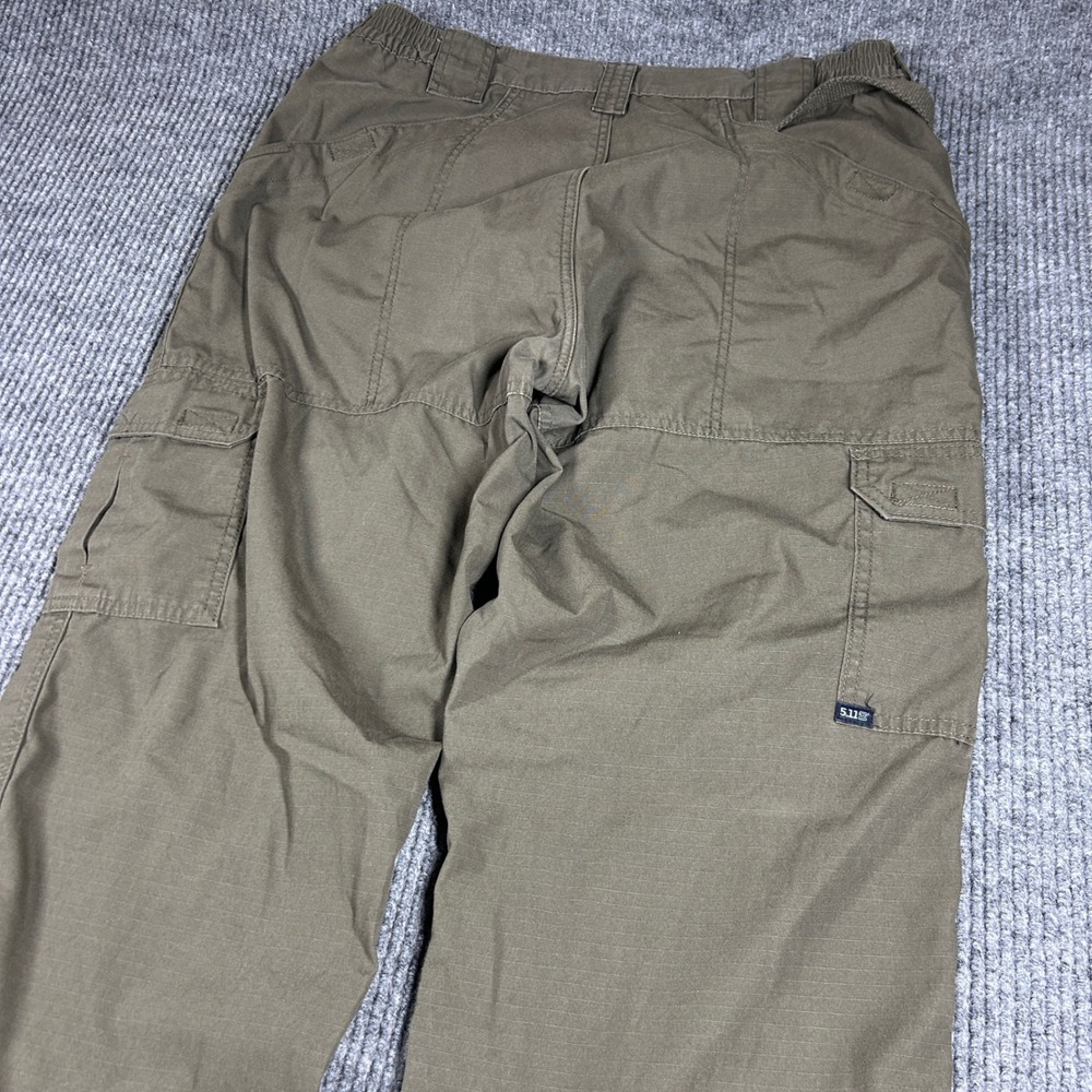 5.11 Tactical Pants Men's 38x32 Cargo Pants OD Green Ripstop Utility Workwear